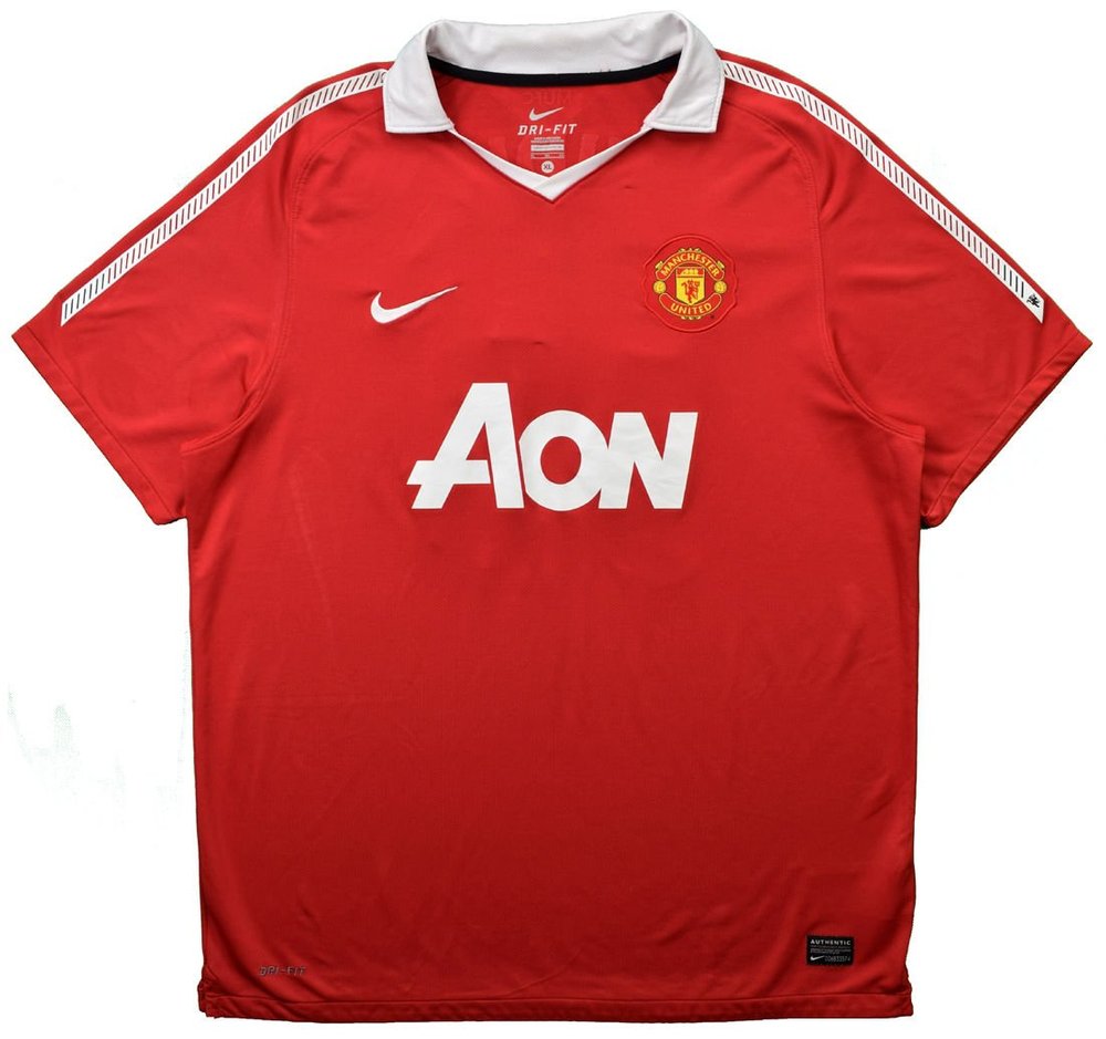 2010-11 MANCHESTER UNITED SHIRT M