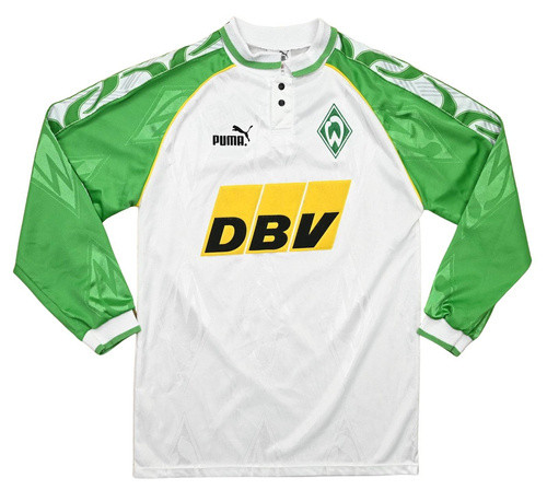 1995-96 WERDER BREMEN LONGSLEEVE SHIRT XS