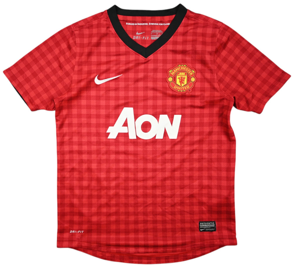 2012-13 MANCHESTER UNITED SHIRT M .BOYS