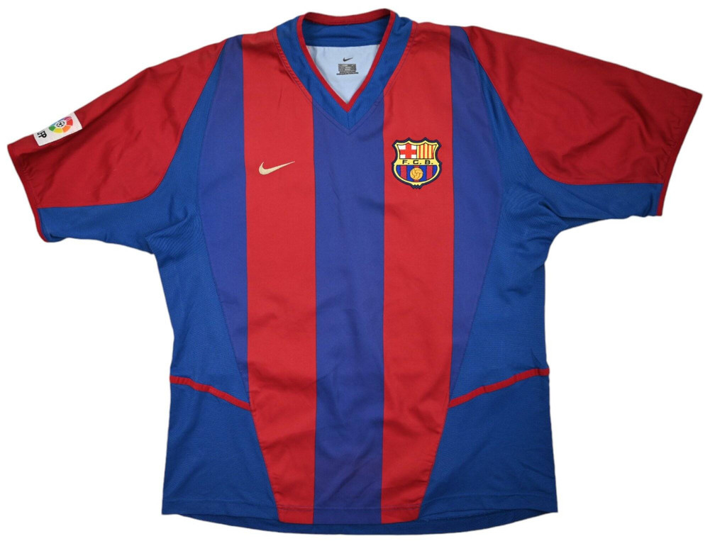 2002-03 FC BARCELONA SHIRT L