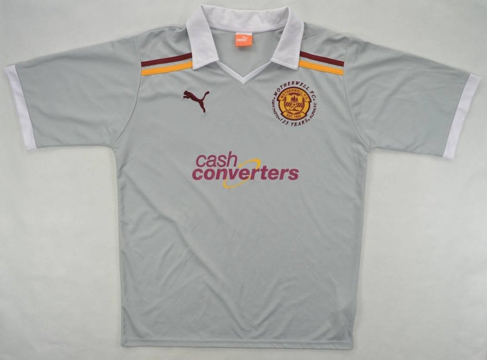 2012-13 MOTHERWELL FC SHIRT XL