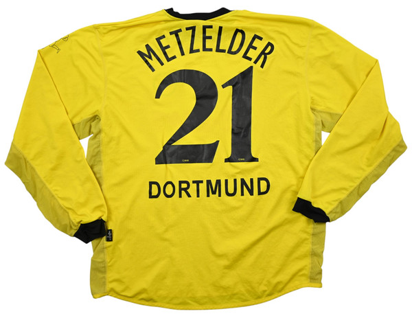 2003-04 BORUSSIA DORTMUND *METZELDER* LONGSLEEVE SHIRT XL