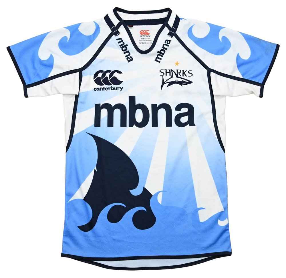 SHARKS RUGBY CANTERBURY SHIRT L.BOYS