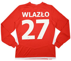 2010-11 WIDZEW LODZ *WLAZLO* PLAYER ISSUE LONGSLEEVE SHIRT L