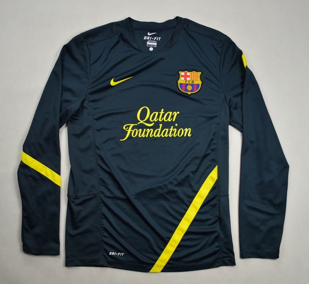 2011-12 FC BARCELONA LONGSLEEVE SHIRT S