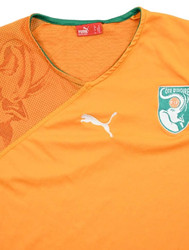 2010-11 IVORY COAST SHIRT XL
