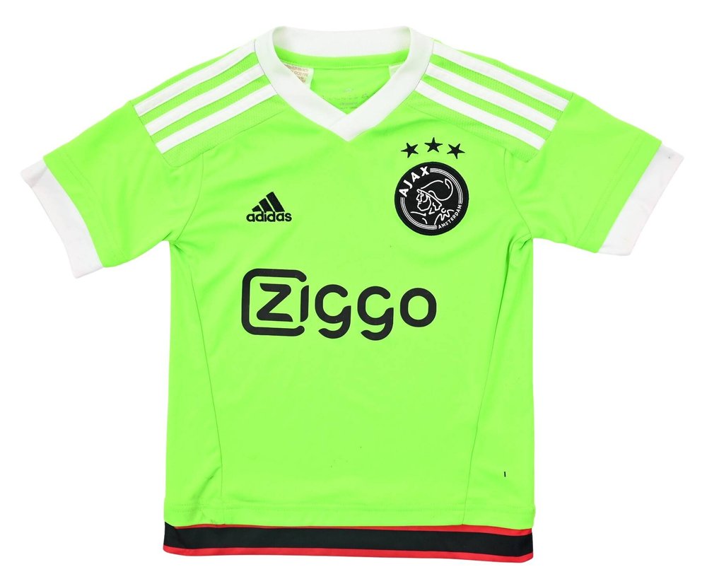 2015-16 AJAX AMSTERDAM SHIRT XS. BOYS