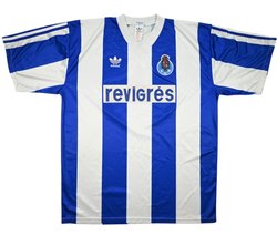 1990-92 FC PORTO #10 SHIRT XL