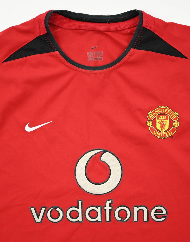 2002-04 MANCHESTER UNITED SHIRT L