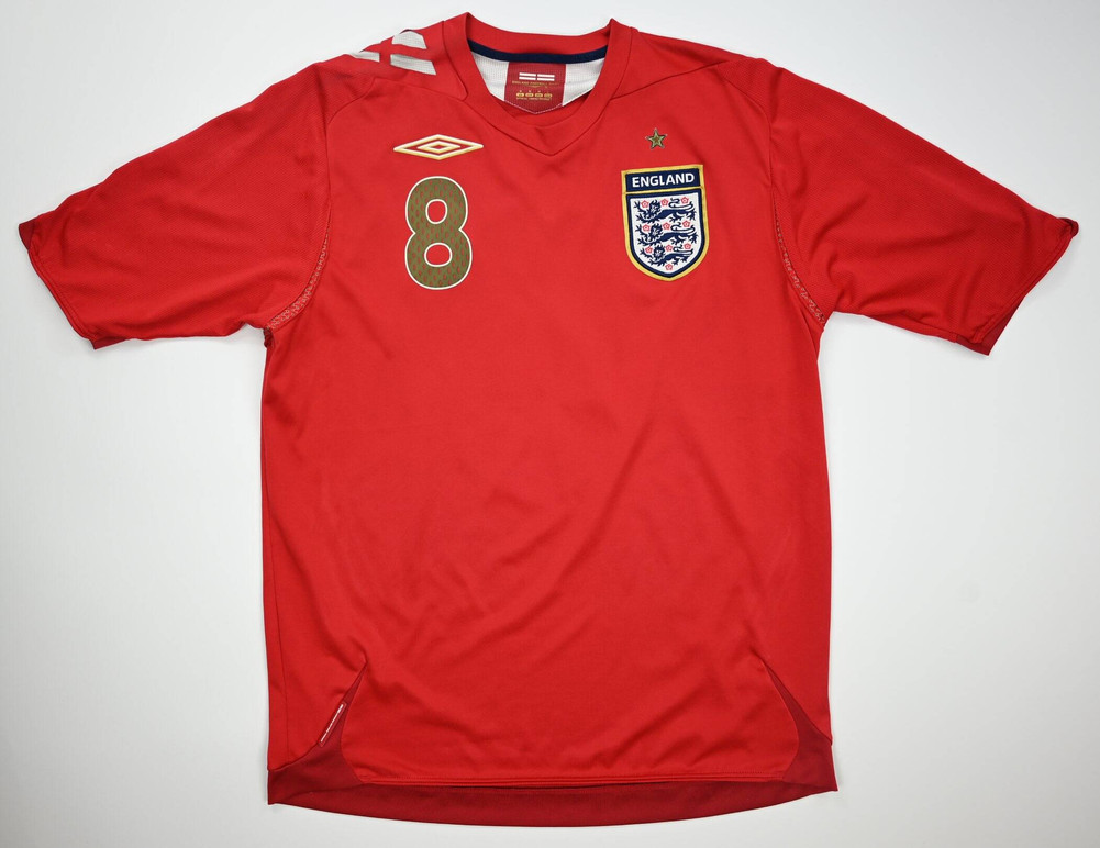 2006-08 ENGLAND *LAMPARD* SHIRT M