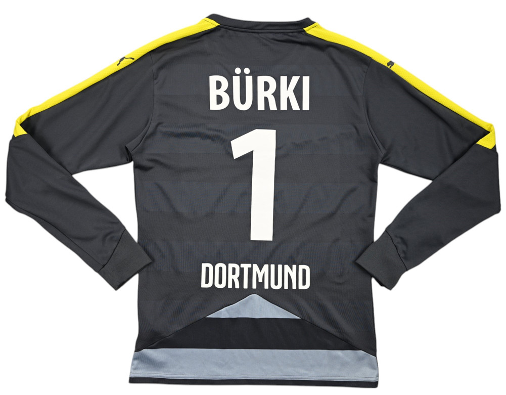 2015-16 BORUSSIA DORTMUND *BURKI* GOALKEEPER LONGSLEEVE SHIRTM
