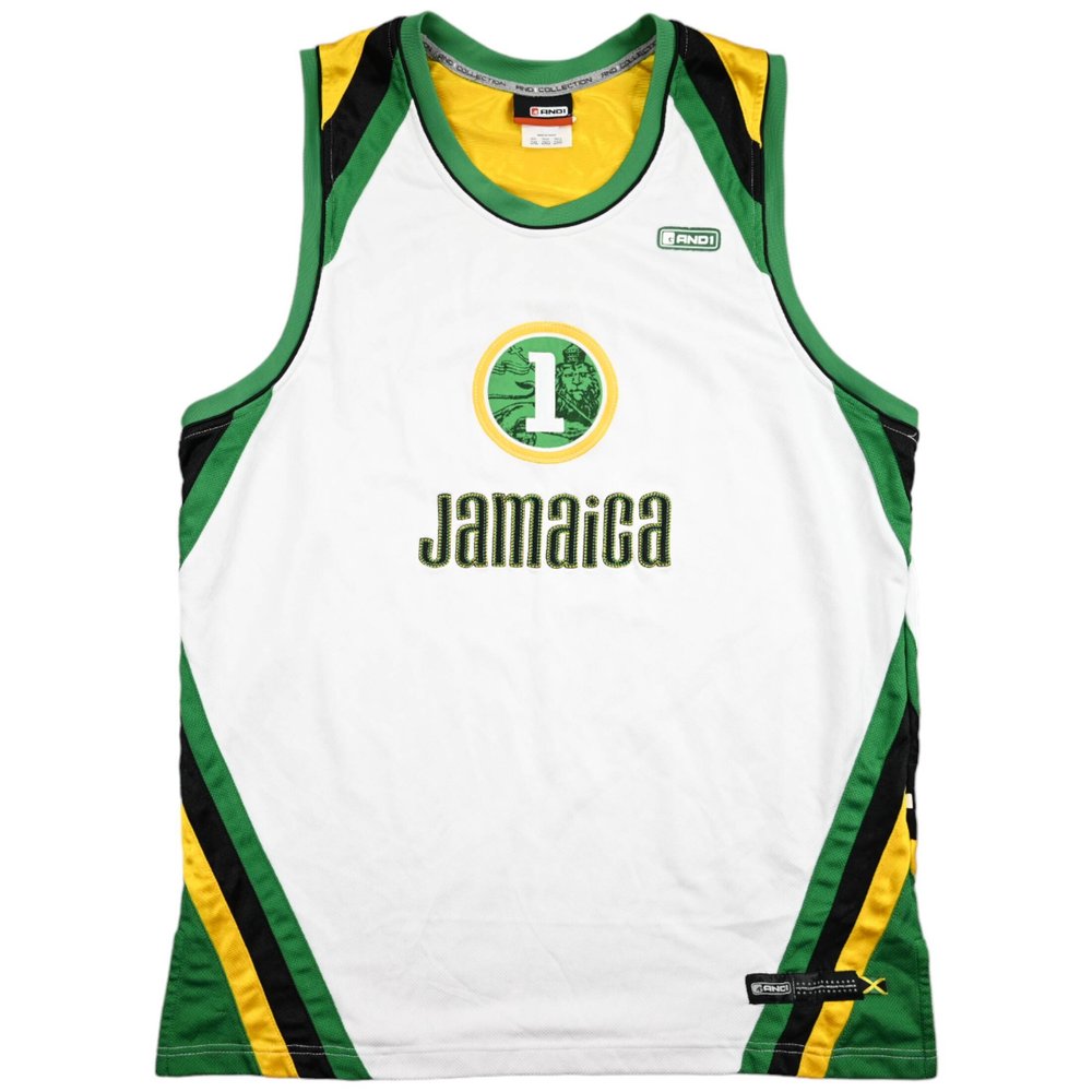 JAMAICA BASKETBALL AND1 SHIRT XXL