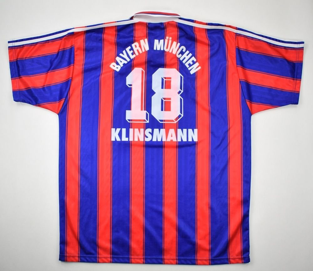 1995-97 BAYERN MUNCHEN *KLINSMANN* SHIRT XL