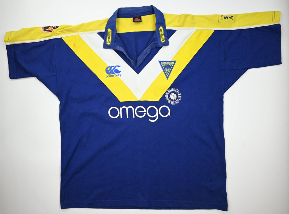 WARRINGTON WOLVES RUGBY SHIRT XXL