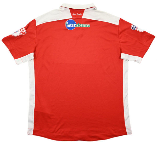 2017-18 CRAWLEY TOWN SHIRT 2XL