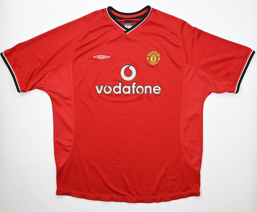 2000-02 MANCHESTER UNITED *SCHOLES*  SHIRT XXL