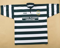 HULL DOCKERS R.L.F.C RUGBY STAG SHIRT L