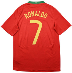 2008-10 PORTUGAL *RONALDO* KOSZULKA S