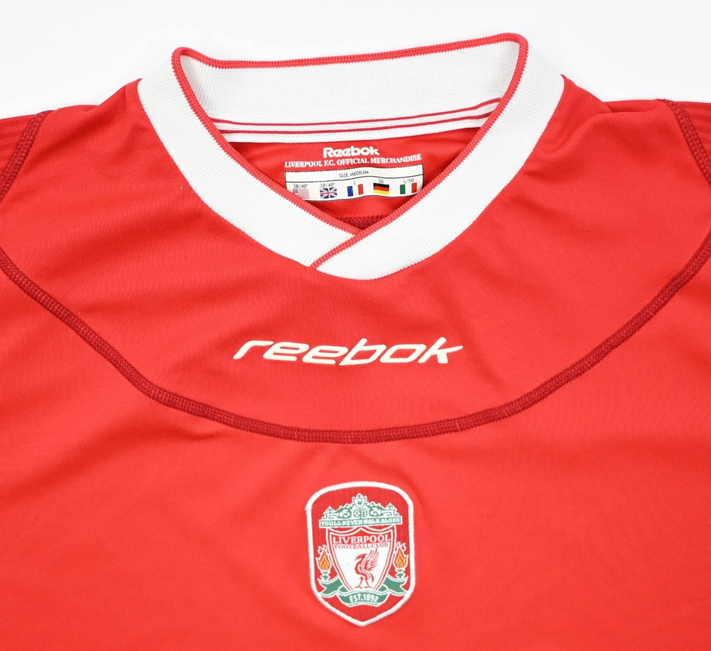 2002-04 LIVERPOOL *GERRARD* SHIRT M
