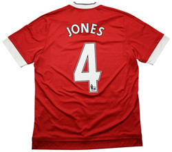 2015-16 MANCHESTER UNITED *JONES* SHIRT L