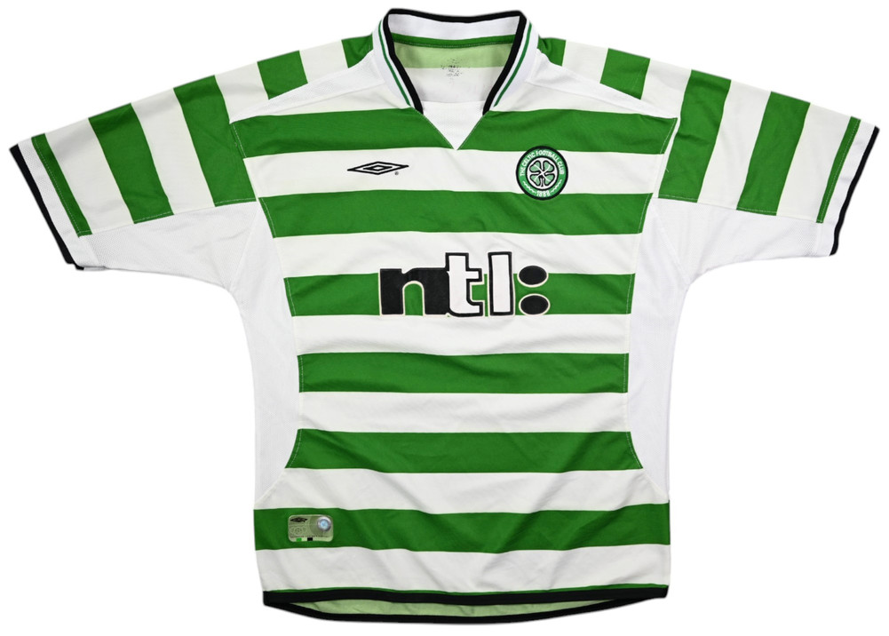 2001-03 CELTIC GLASGOW SHIRT L