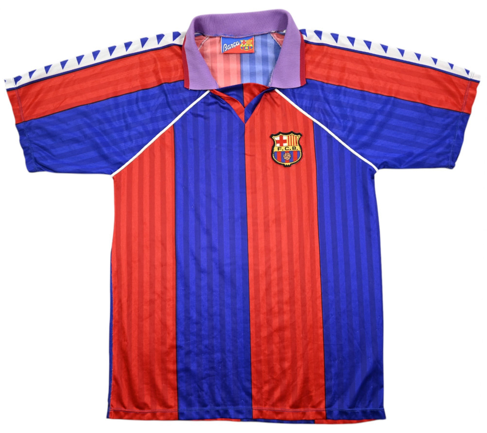 1992-95 BARCELONA *LAUDRUP* SHIRT S