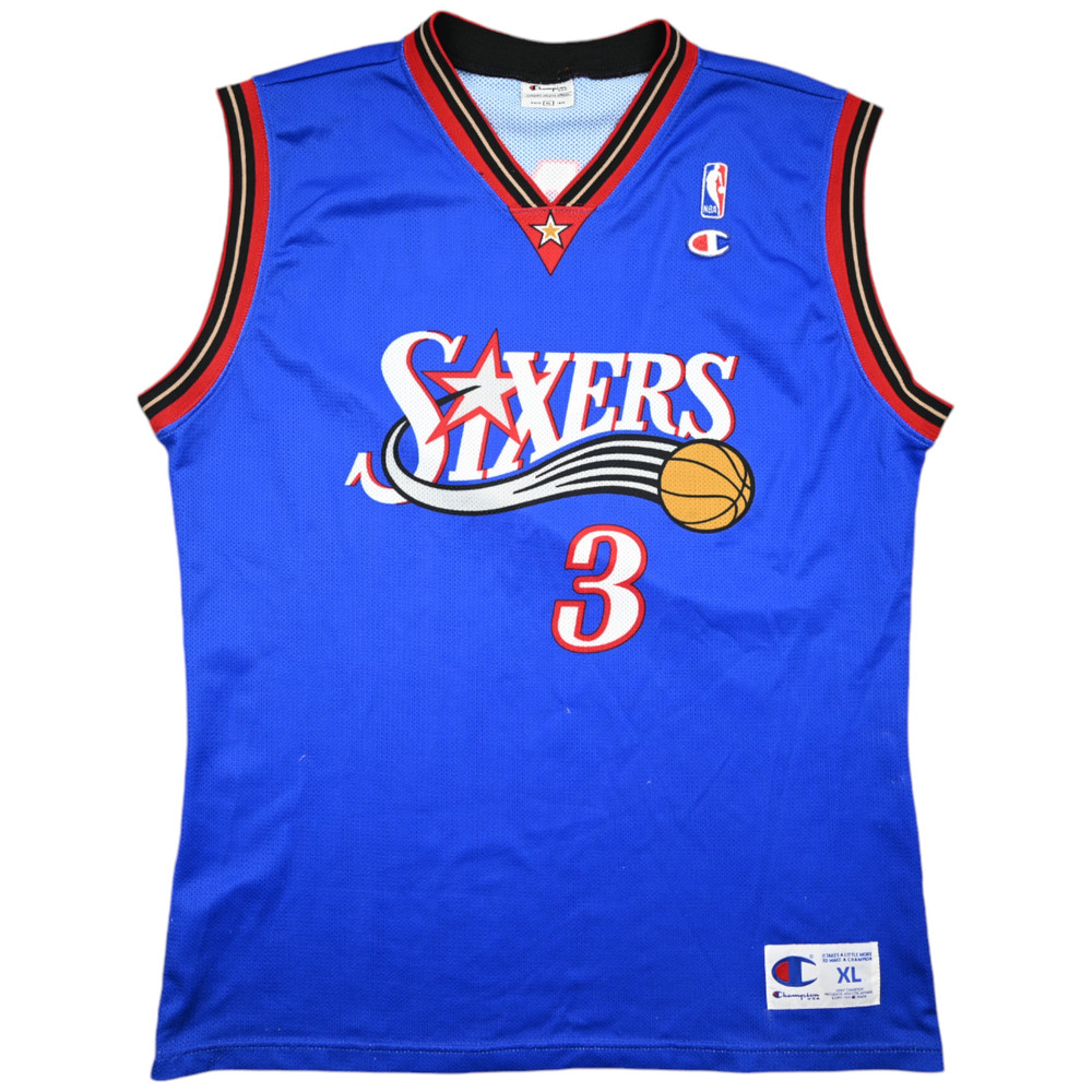 PHILADELPHIA SIXERS *IVERSON* NBA KOSZULKA XL