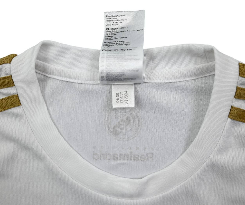 2020-21 REAL MADRID *COURTOIS* SHIRT XL