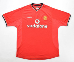2000-02 MANCHESTER UNITED *BECKHAM* SHIRT L