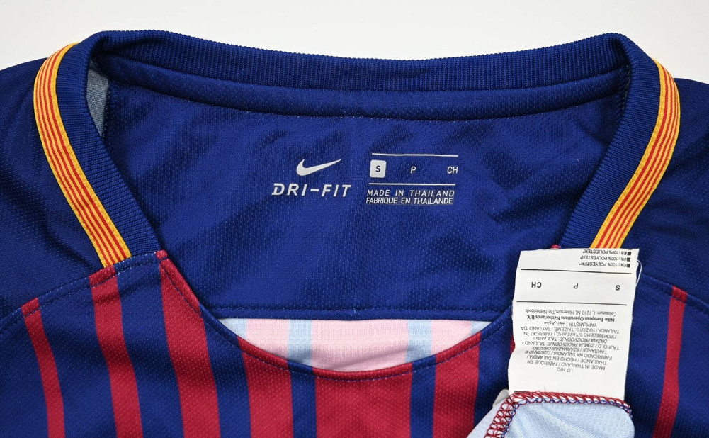 2017-18 FC BARCELONA *A.INIESTA* SHIRT S