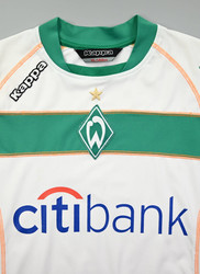 2008-09 WERDER BREMEN SHIRT XL. BOYS