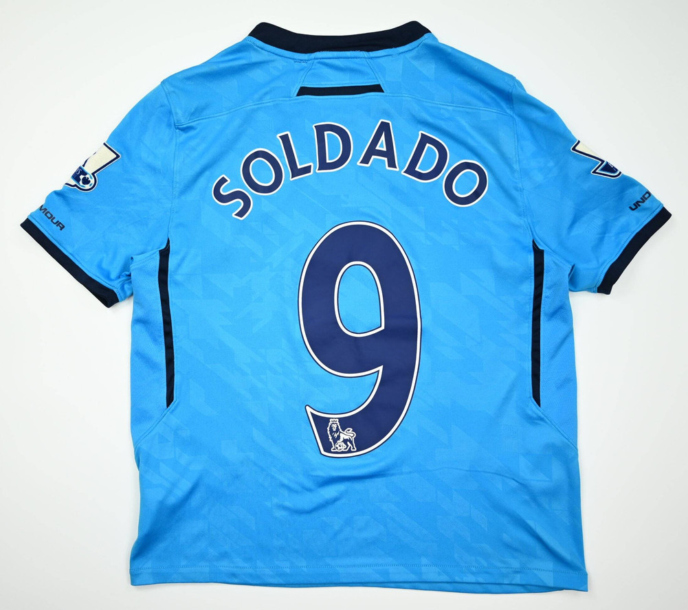 2013-14 TOTTENHAM HOTSPUR *SOLDADO* SHIRT XL. BOYS