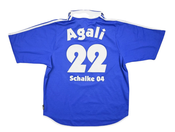 2001-02 FC SCHALKE 04 *AGALI* SHIRT XL
