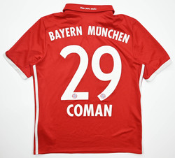2016-17 BAYERN MUNCHEN *COMAN* KOSZULKA L. BOYS