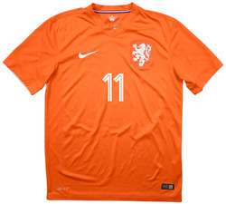 2014-15 NETHERLANDS *ROBBEN* SHIRT M