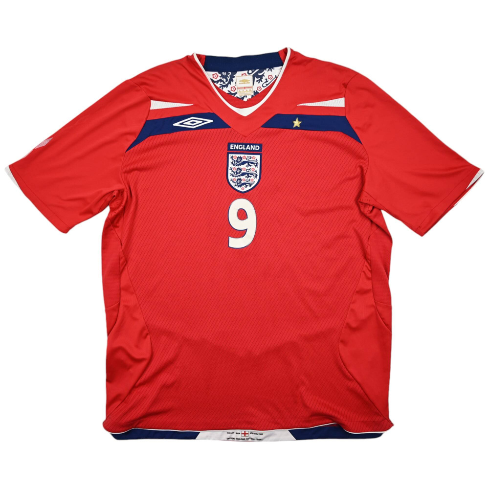 2008-10 ENGLAND *ROONEY* SHIRT XL