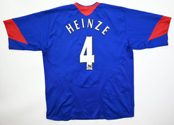 2005-06 MANCHESTER UNITED *HEINZE* SHIRT XL