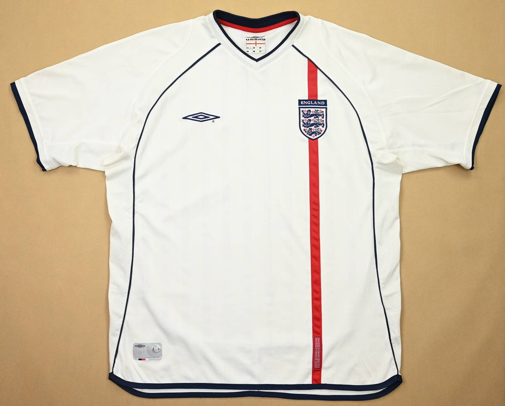 2001-03 ENGLAND SHIRT XL