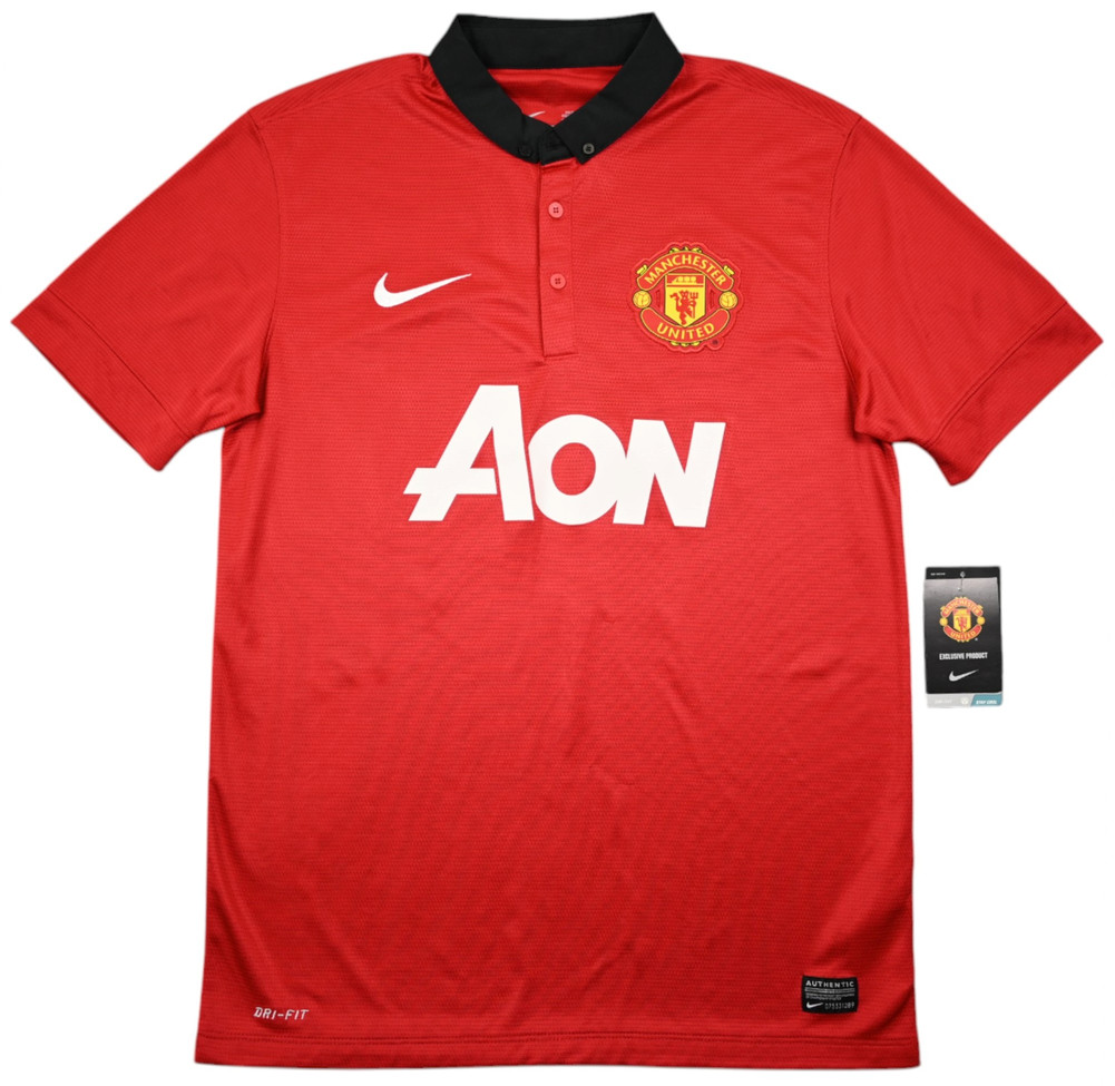 2013-14 MANCHESTER UNTIED *VIDIC* SHIRT M