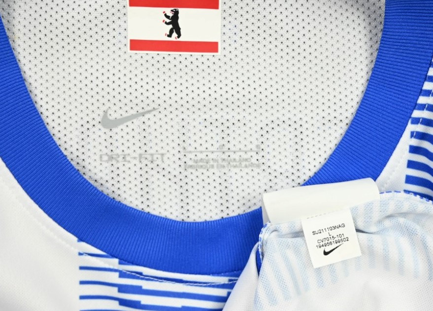 2021-22 HERTHA BERLIN *MYZIANE* MATCH PREPARED SHIRT L