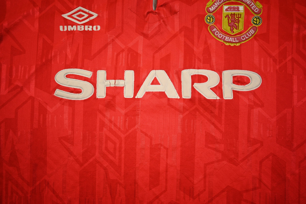 1992-94 MANCHESTER UNITED SHIRT XL
