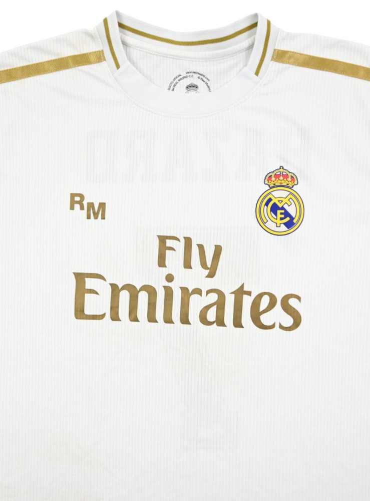 2019-20 REAL MADRID *HAZARD* SHIRT L