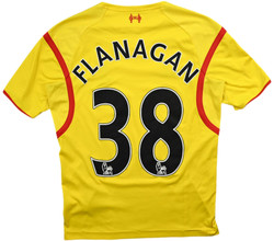 2014-15 LIVERPOOL *FLANAGAN* KOSZULKA XL. BOYS
