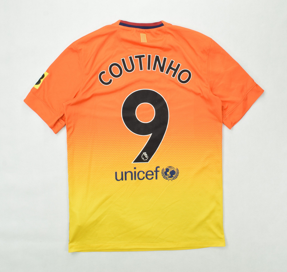 2012-13 FC BARCELONA *COUTINHO* SHIRT S