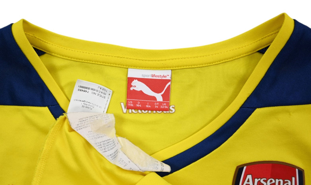 2014-15 ARSENAL LONDON LONGSLEEVE XL. BOYS