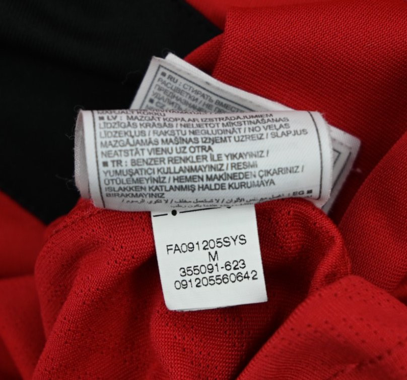 2009-10 MANCHESTER UNITED SHIRT M