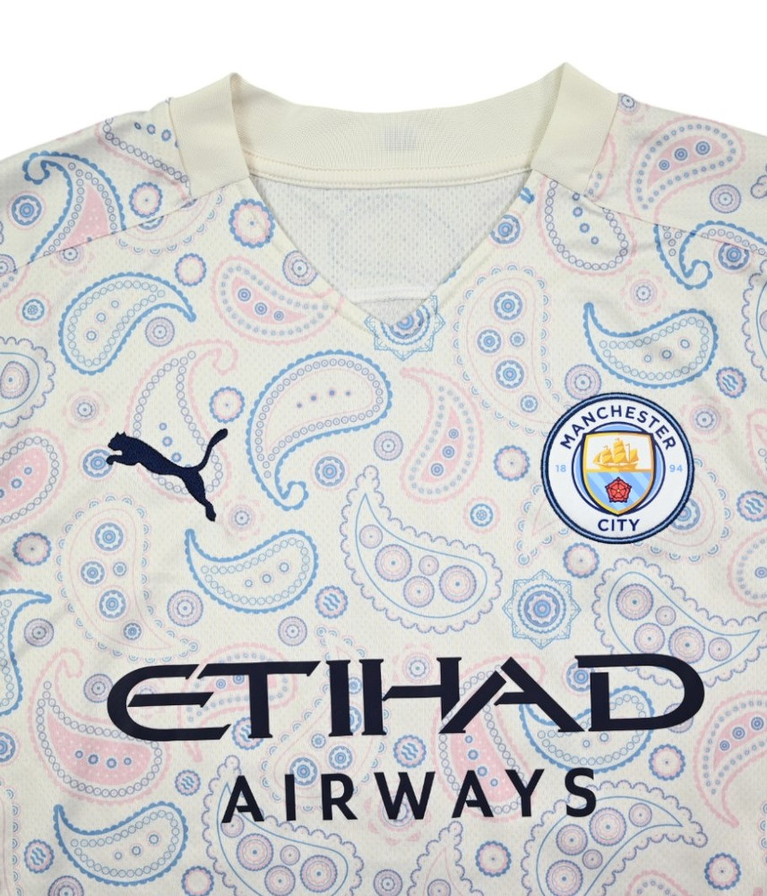 2020-21 MANCHESTER CITY *LAPORTE* SHIRT M