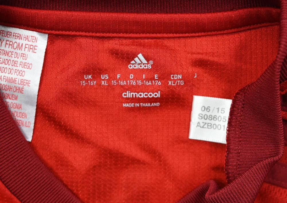 2015-16 BAYERN MUNCHEN KOSZULKA XL. BOYS 