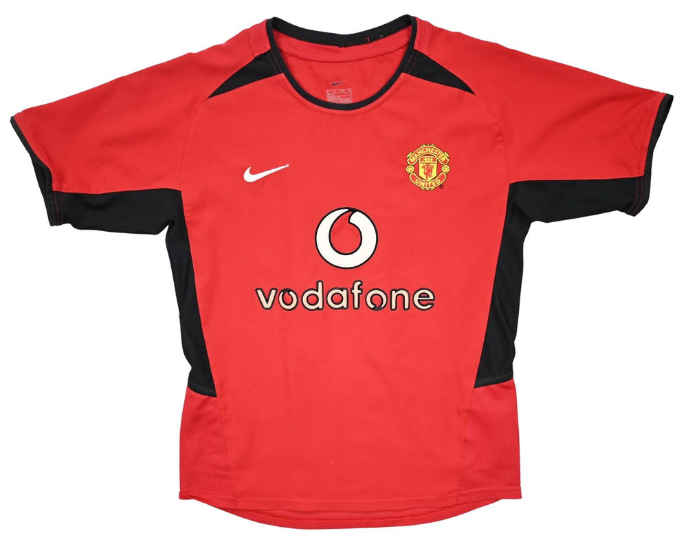 2002-04 MANCHESTER UNITED *GIGGS* SHIRT S. BOYS