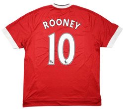 2015-16 MANCHESTER UNITED *ROONEY* SHIRT XL